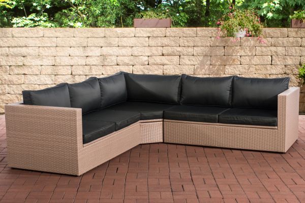 Ecksofa Tibera anthrazit sand