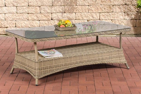 Glastisch Pandora 160 x 80 natura