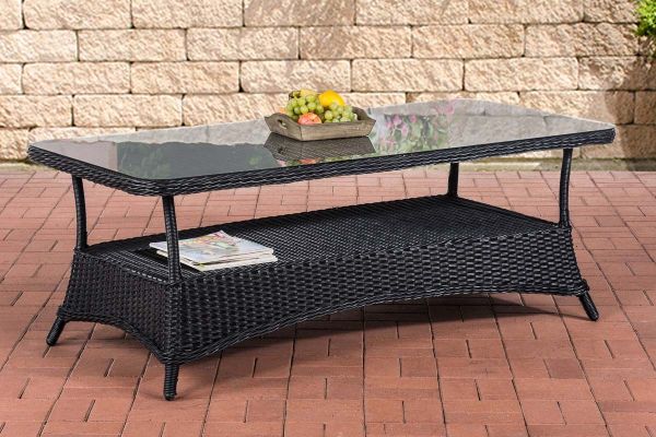 Glastisch Pandora 160 x 80 schwarz