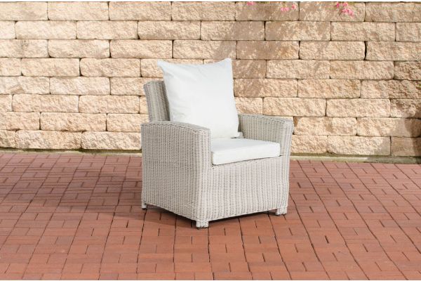 Sessel Fisolo Cremeweiss 5mm perlweiß