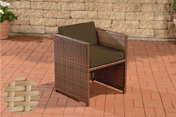 Sessel Maui / Tahiti Terrabraun sand
