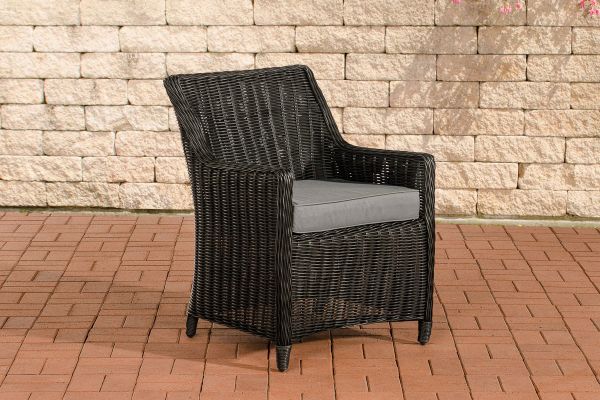 Sessel Sandnes Eisengrau schwarz