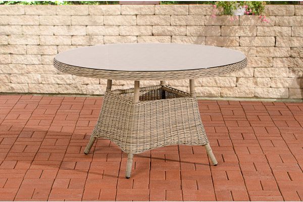 Stavanger Polyrattan Tisch 5mm natura