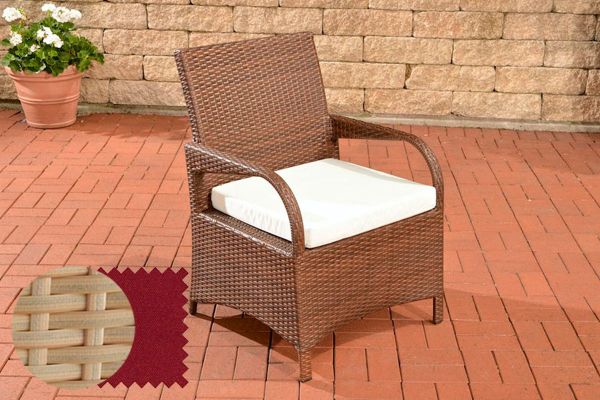 Stuhl Pizzo Rubinrot sand