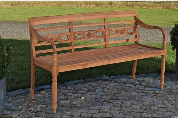 Teakbank Maryland V2 120 cm teak