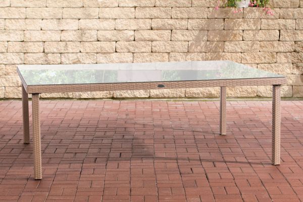 Tisch Pizzo/Tropea 210x150 cm sand