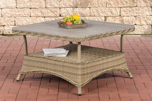 WPC-Tisch Pandora 80x80 natura