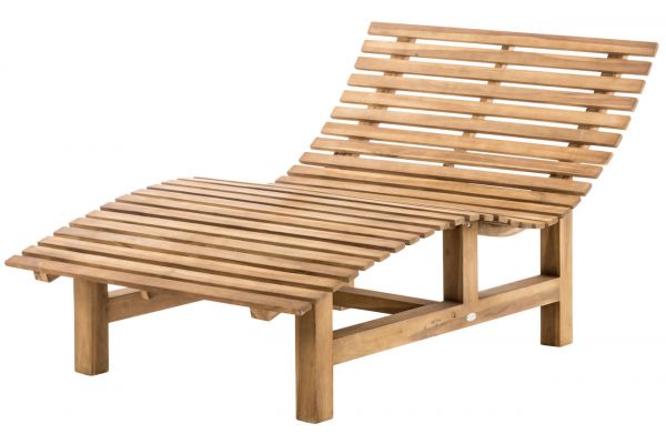 Waldbank Donau 120x120x200 flach teak