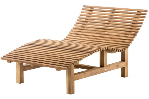 Waldbank Donau 120x120x200 square teak